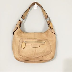 Coach leather shoulder bag
